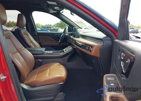 2021 Lincoln Aviator Grand Touring из США, поврежденный, VIN 5LMYJ8XY4MNL01480